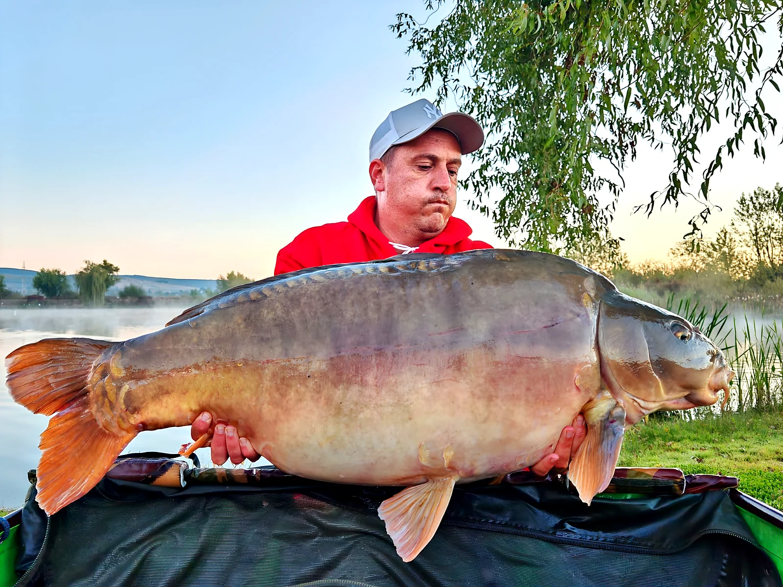 Crap de peste 30 kg prins la Balta Otto