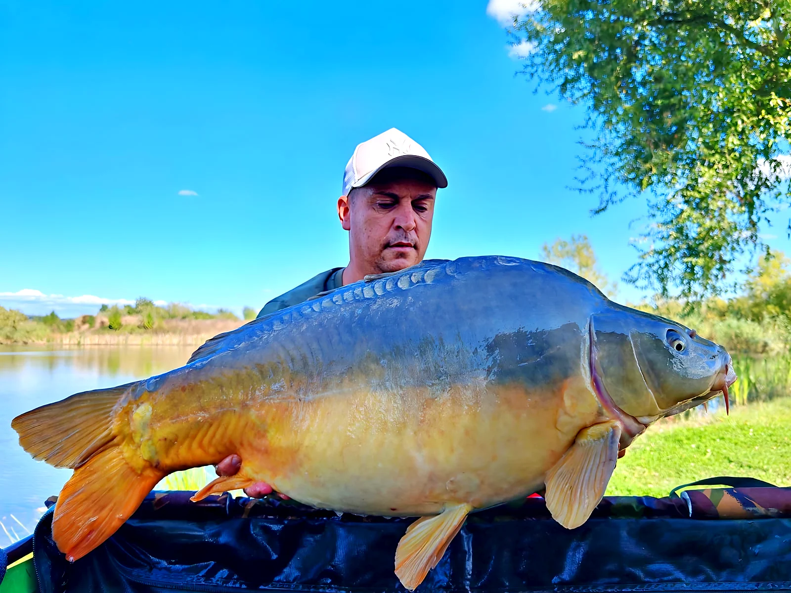 Crap de peste 30 kg prins la Balta Otto